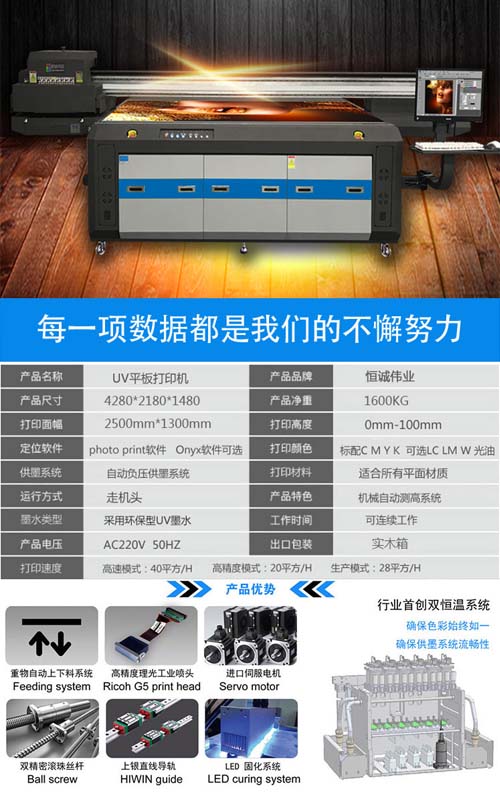 廣告行業(yè)難做？那是因?yàn)槟銢]有了解uv平板打印機(jī)